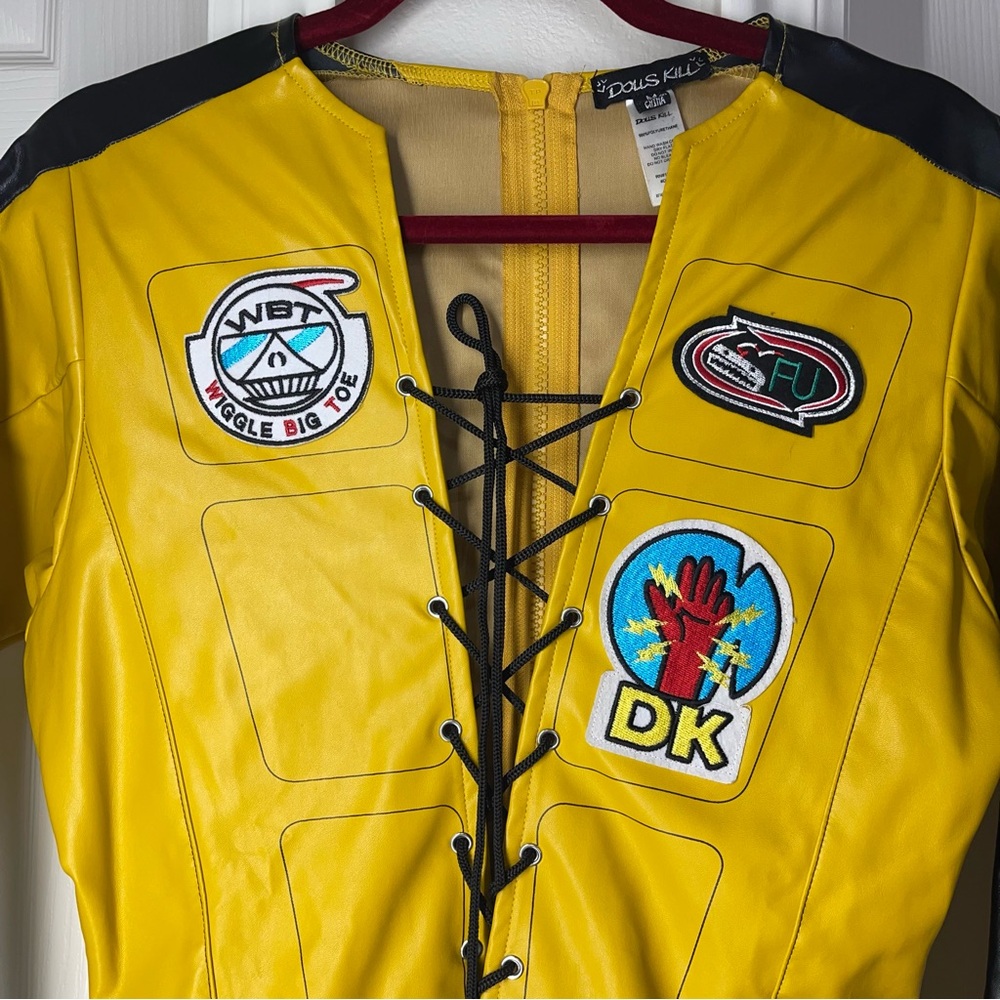 Iconic KILL BILL Halloween costume.